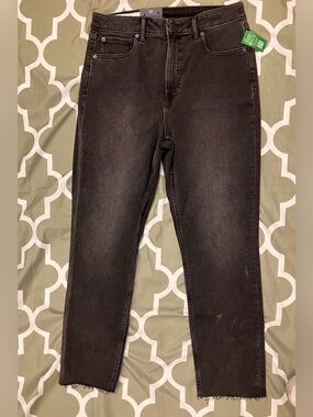 NWT Gap Black Slim Straight Jeans